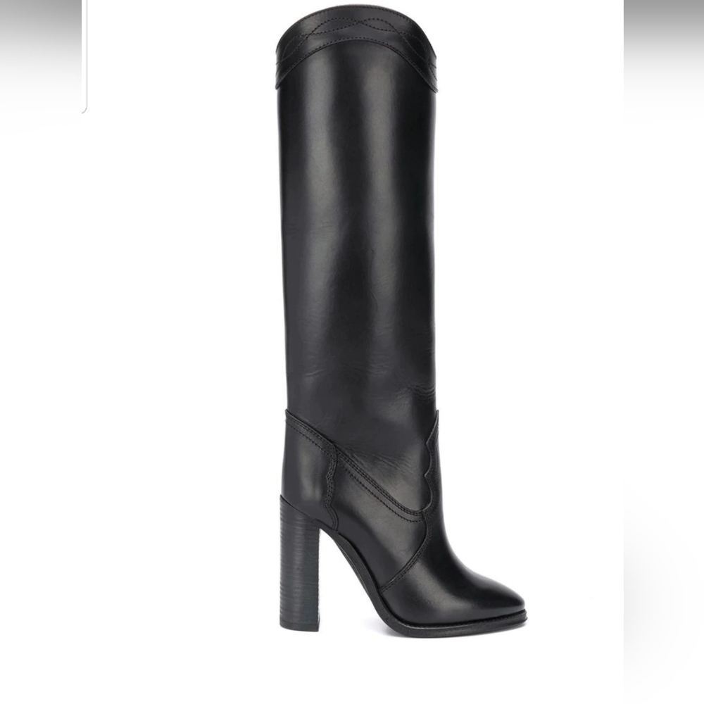 Women's Faux Leather boots, Sz 8.5